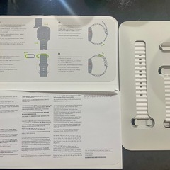 新品！Apple Watch純正ベルトホワイト色の画像