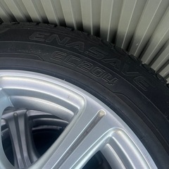 ダンロップ　夏タイヤ　165/70R14 アルミ付きの画像