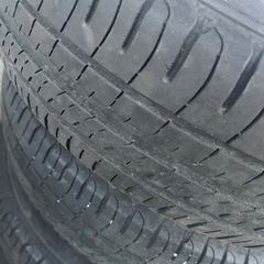 ダンロップ　夏タイヤ　165/70R14 アルミ付きの画像