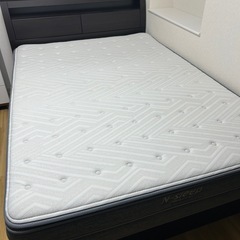 【美品】ニトリ　ダブルベッド　