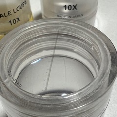 ルーペ　3個　カウンター　セットの画像