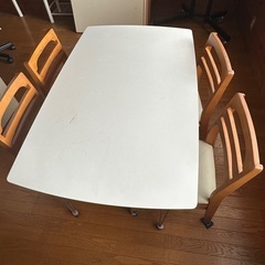 【商談中】テーブルチェアセット