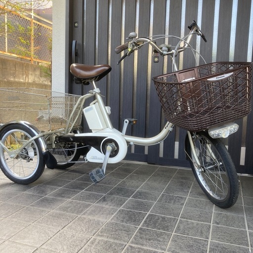 中古 引き取りのみ！パナソニック 電動アシスト 三輪車 BE-ELR83