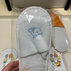 使い捨てスリッパ(子ども用)6個の画像