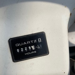 共立RM981 乗用草刈機 自走式 ロータリーモア 稼働時間 225hラビットモアの画像
