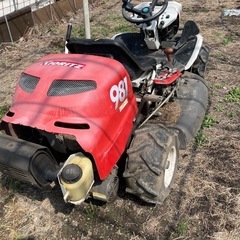 共立RM981 乗用草刈機 自走式 ロータリーモア 稼働時間 225hラビットモアの画像