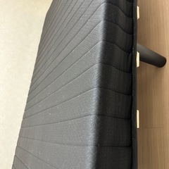 引き取り限定！すのこダブルベッドマットレス付きの画像