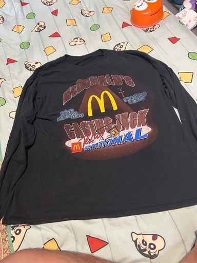 Travis Scott カクタスジャック　マクドナルドコラボTシャツ