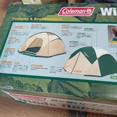 シームテープ貼替え済み　コールマン　ドームテント　winds dome 336DXの画像