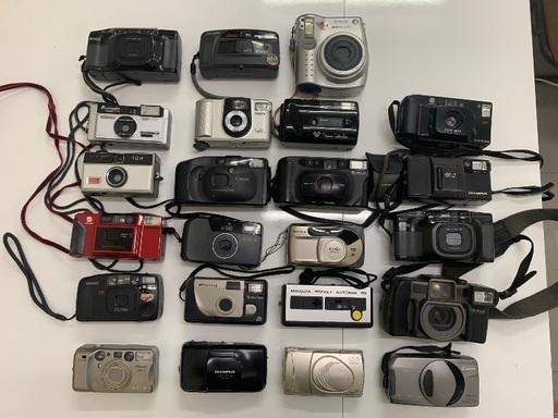 Yahoo!オークション - コンパクトフィルムカメラ 大量 まとめ