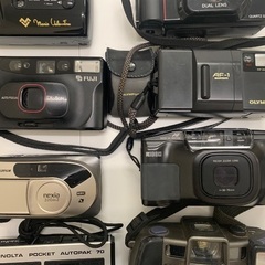 フィルムカメラ まとめ売り キャノン オリンパス ミノルタ 23点セット ジャンク品の画像