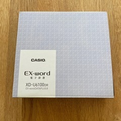 CASIO EX-word XD-U6100DRの画像