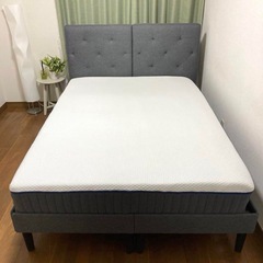 アウトレット品で極美品！エマ・ハイブリッド V2 プラス✨ダブルサイズマットレス