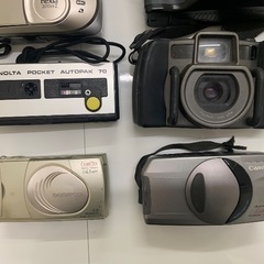 フィルムカメラ まとめ売り キャノン オリンパス ミノルタ 23点セット ジャンク品の画像