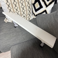 配線隠し➕テーブルに挟む棚‼️✨️の画像