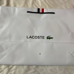 ラコステ　買い物袋　の画像
