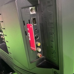 動作OK 32型テレビ　リモコン付きの画像