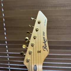 超美品 ジャパンビンテージ★Rockoon by KAWAI★RA-65 シースルーブルー ミディアムスケール HSH Schaller 河合楽器製★の画像