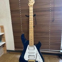 超美品 ジャパンビンテージ★Rockoon by KAWAI★RA-65 シースルーブルー ミディアムスケール HSH Schaller 河合楽器製★の画像