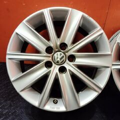 VW フォルクスワーゲン 6R ポロ 純正ホイール 15インチ 4本 6J5HPCD100+40 　(VHP117)の画像