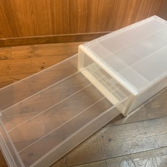 無印良品　家具　収納　　
ポリプロピレン　衣装ケース小の画像
