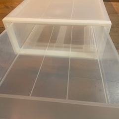 無印良品　家具　収納　　
ポリプロピレン　衣装ケース小の画像