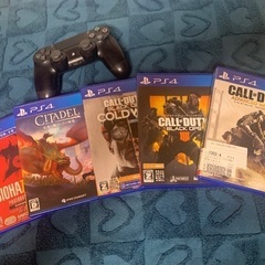 PlayStation 4コントローラーとゲーム