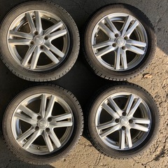 ダンロップ WM03 165/55r15 スタッドレス、アルミ付 4本