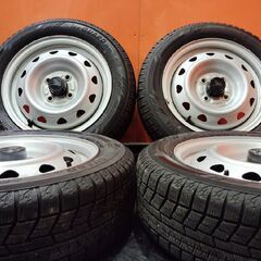 【YK iG60 165/65R14】スタッドレス【スチールホイ...