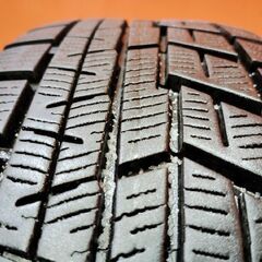 【YK iG60 165/65R14】スタッドレス【スチールホイール 14インチ 5J4HPCD100】ハブ径60mm 22年製 バリ溝 ルーミー パッソ タンク等(KTO343)の画像