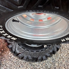 グリズリー　タイヤホイールセット　maxxis 4✖️4の画像