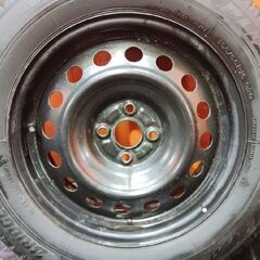 【BS BLIZZAK VRX3 195/65R16】スタッドレス【トヨタ ライズ 純正ホイール 16インチ 6J4HPCD100+40】21年製 バリ溝 ロッキーにも　(KTL402)の画像