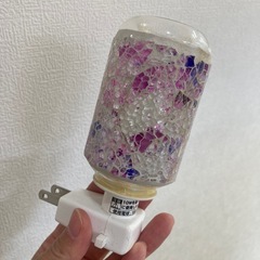 【定価¥2750】アロマランプ　モザイクガラス　の画像
