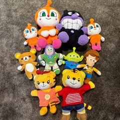 ぬいぐるみ　【アンパンマン、ディズニー】
