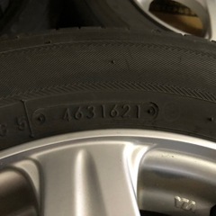 軽自動車　145/80R12 アルミホイール付きの画像