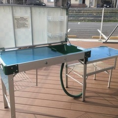 コールマン　シンク付キッチンテーブル