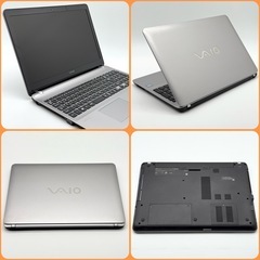 VAIOノートパソコン/高性能Core i5/メモリ12GB/新品SSD256GB/USB3.0/バッテリー強⭐️Windows11⭐️Office2021⭐️動作確認の動画が観れます▼の画像