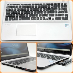 VAIOノートパソコン/高性能Core i5/メモリ12GB/新品SSD256GB/USB3.0/バッテリー強⭐️Windows11⭐️Office2021⭐️動作確認の動画が観れます▼の画像