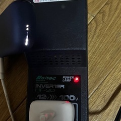 Meltec HF-30 12V専用インバーター MAX25w メルテック 携帯電話インバーター AC100Vの画像