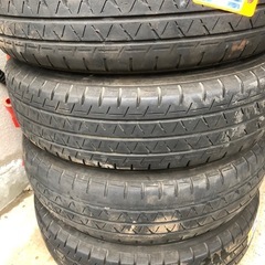 軽トラ用　タイヤホイールの画像