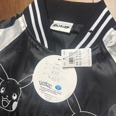 ポケモン ピカチュウ スカジャン サテン Lサイズ 新品 の画像