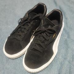 PUMA SMASH 28.0 黒スエード