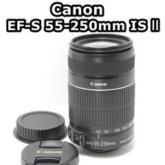 極美品 美しいボケ味 EF-S 55-250mm IS II 望...