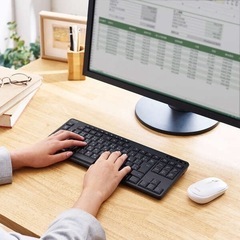 【美品】静音ワイヤレスキーボードの画像