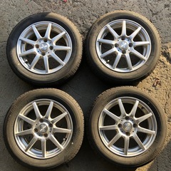 BS 155/65r14 夏、アルミ付 4本