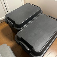 無印良品　頑丈収納ボックス(大)✖️2個の画像