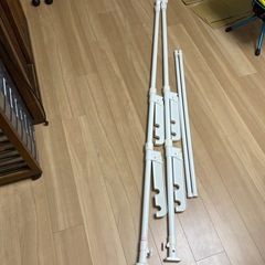 アイリスオーヤマ 窓枠 物干し 2段 MW-260NR　　の画像