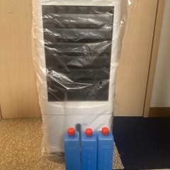冷風機 冷風扇 強力送風・極上の冷感届け ・1台4役静音 首振り の画像