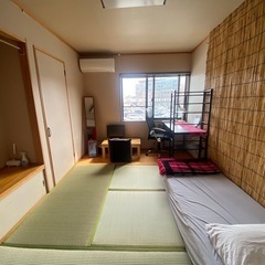 【個室と2人部屋の1人募集中】お試し居住体験1週間1万円実施中🏠 茨城県 水戸市 シェアハウス 『由’s sharehouse』Wi-Fi無料 家具 家電 駐車場 鍵付き 水戸駅 徒歩20分 − 茨城県
