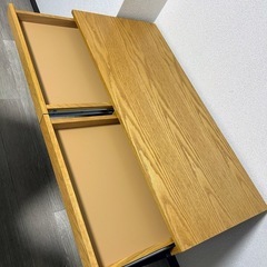 LOWYA パソコンデスク　引き出し付きの画像
